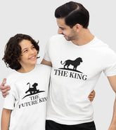 The King And The Future King Unisex Half Sleeve T-Shirts (Pack of 2)